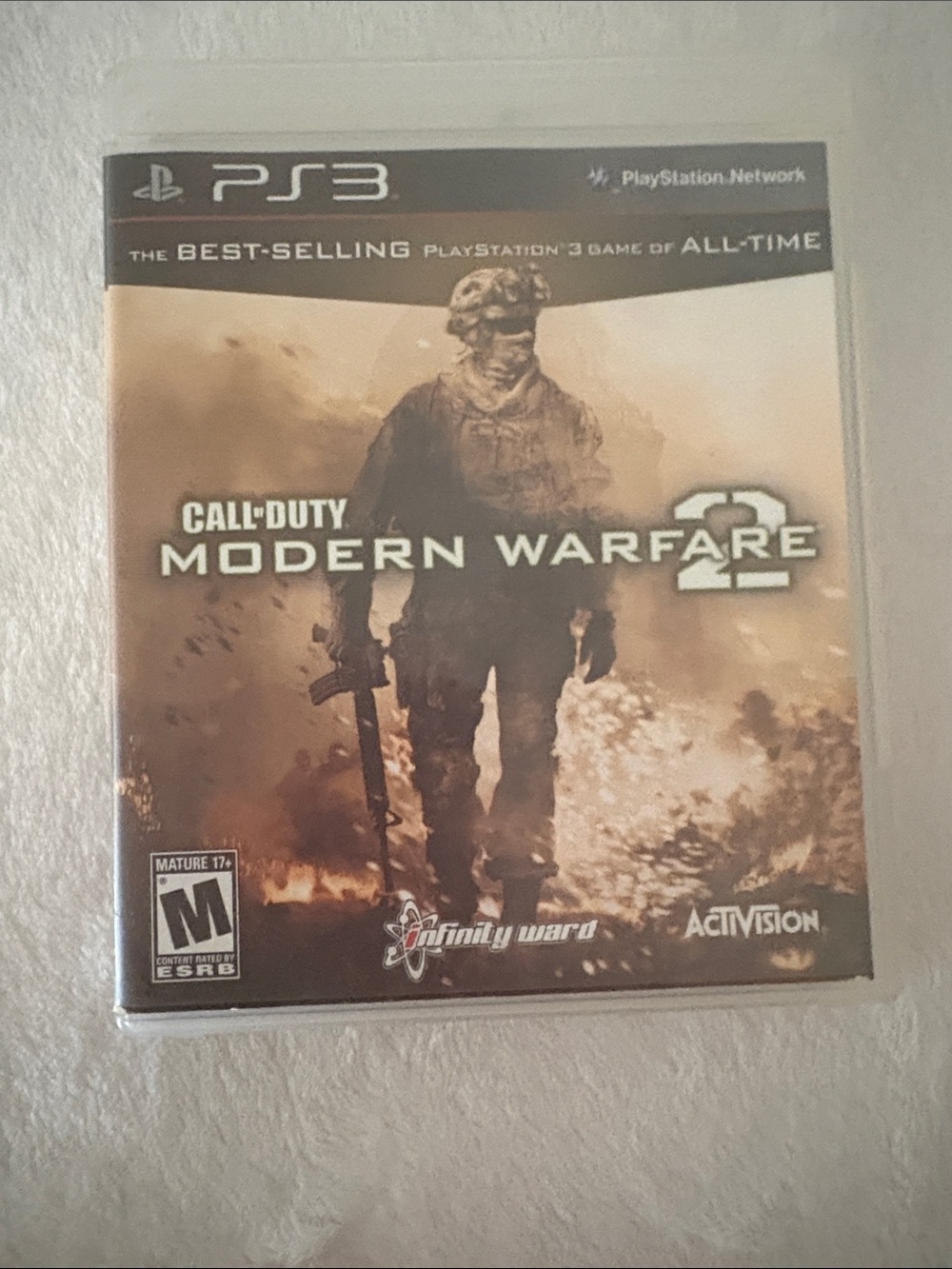 Sony PS3 Call of Duty: Modern Warfare 2 PlayStation 3 disc and manual